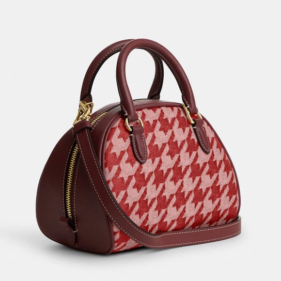 Coach Red and Pink Satchel - Picture 4 of 6